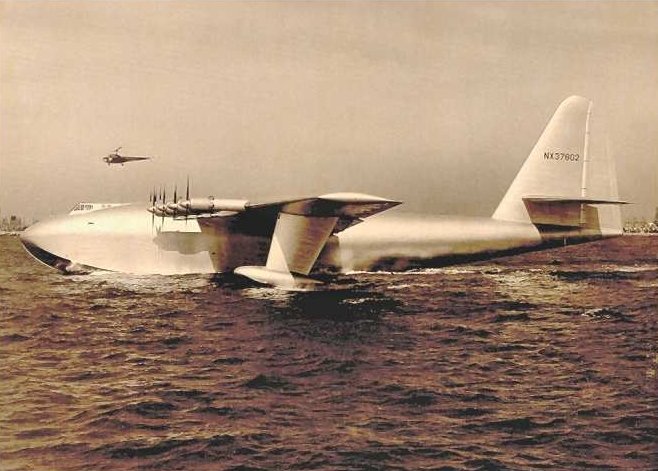 Howard Hughes' "Spruce Goose"