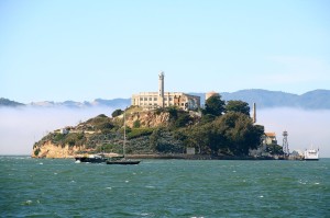 A much better view from the outside of Alcatraz