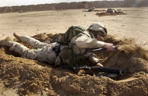 Happiness in a Foxhole?