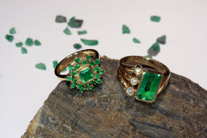 gold and emerald